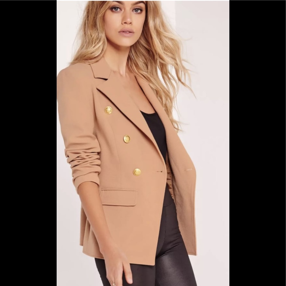 NWT Missguided Military Style Blazer